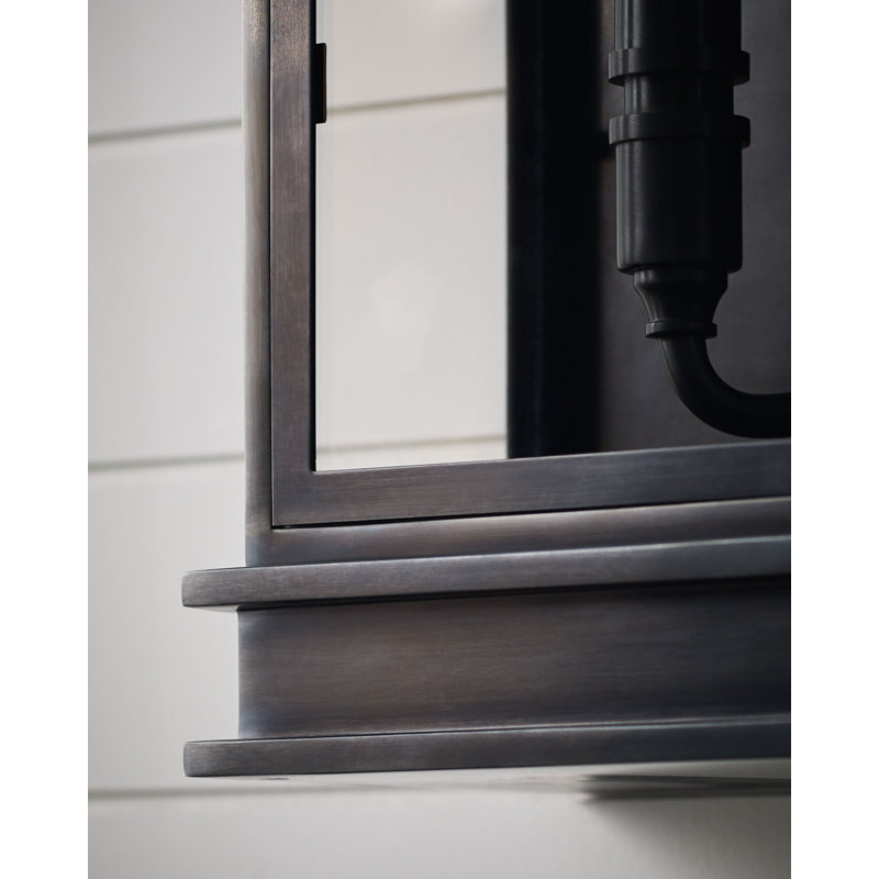 Chapman & Myers Linear Lantern Tall, Bronze