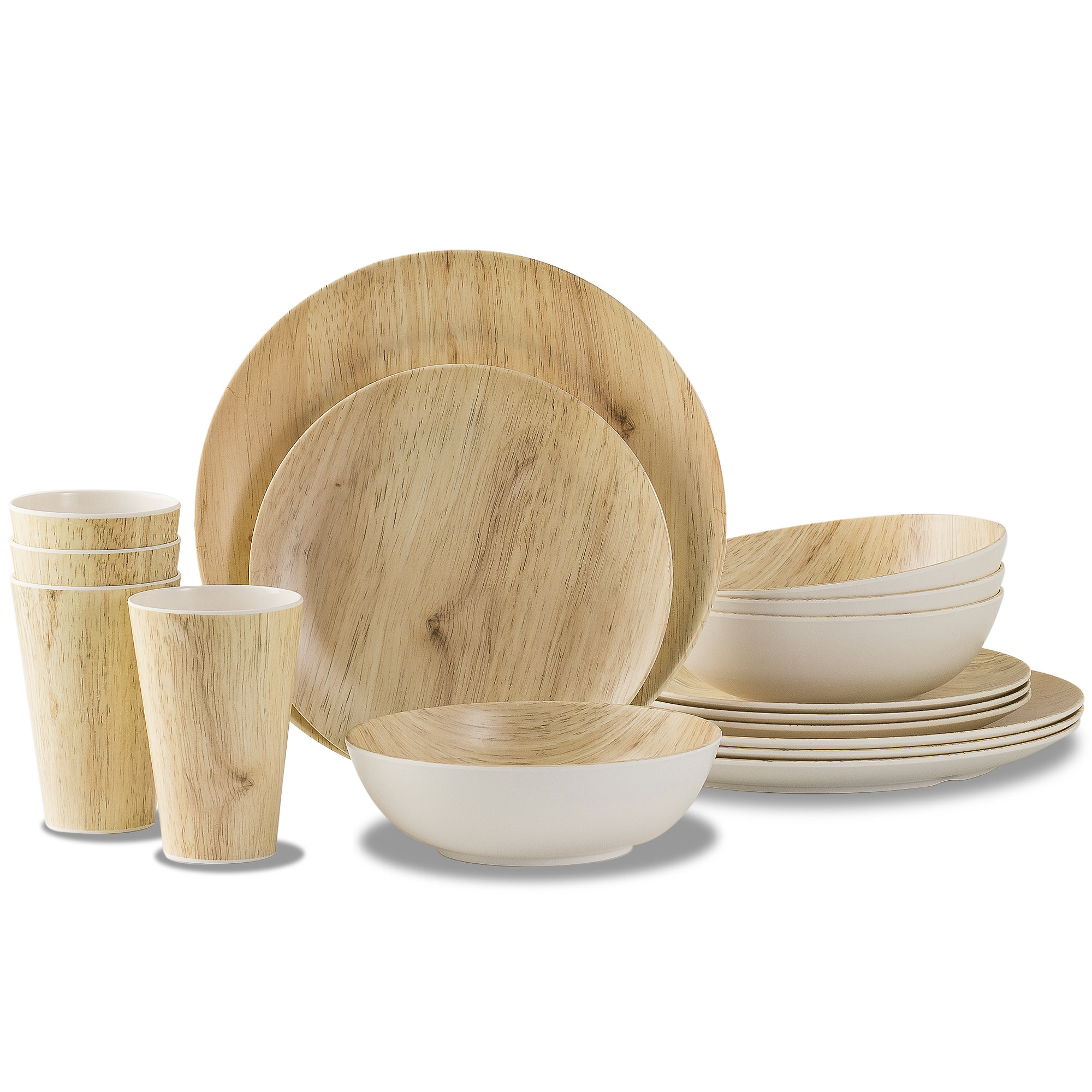 Home/Kitchen/Dining Yellowstone 12-Piece Ceramic Dinnerware