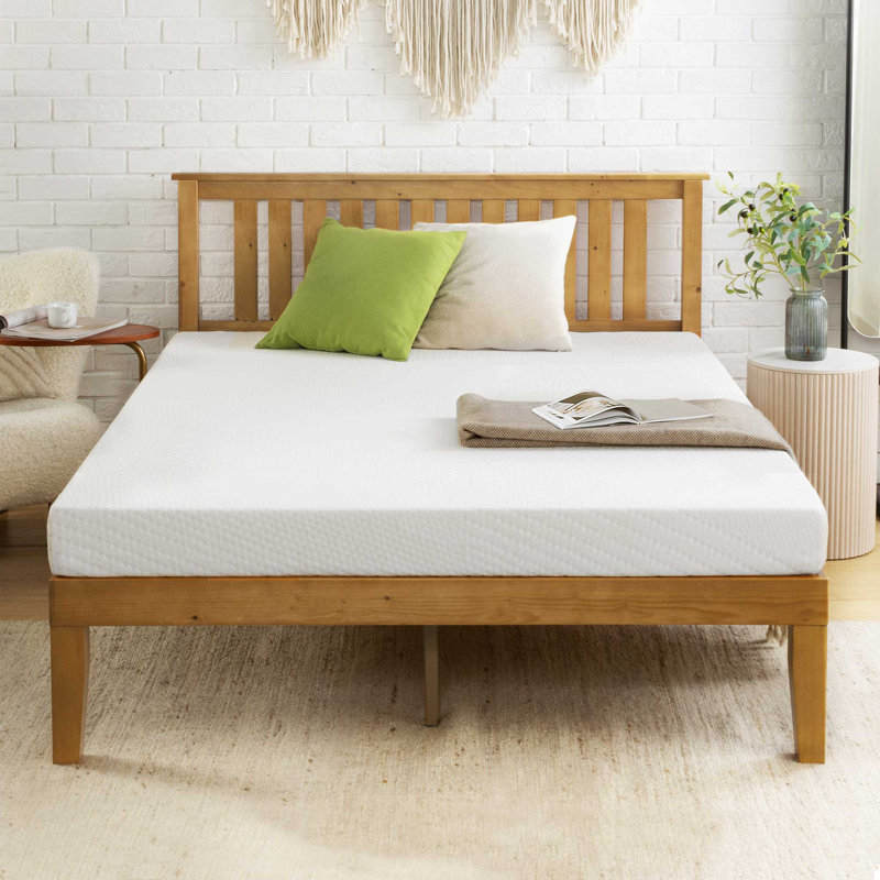 Matelas en mousse viscoélastique moyenne 5 po Aldana, Double