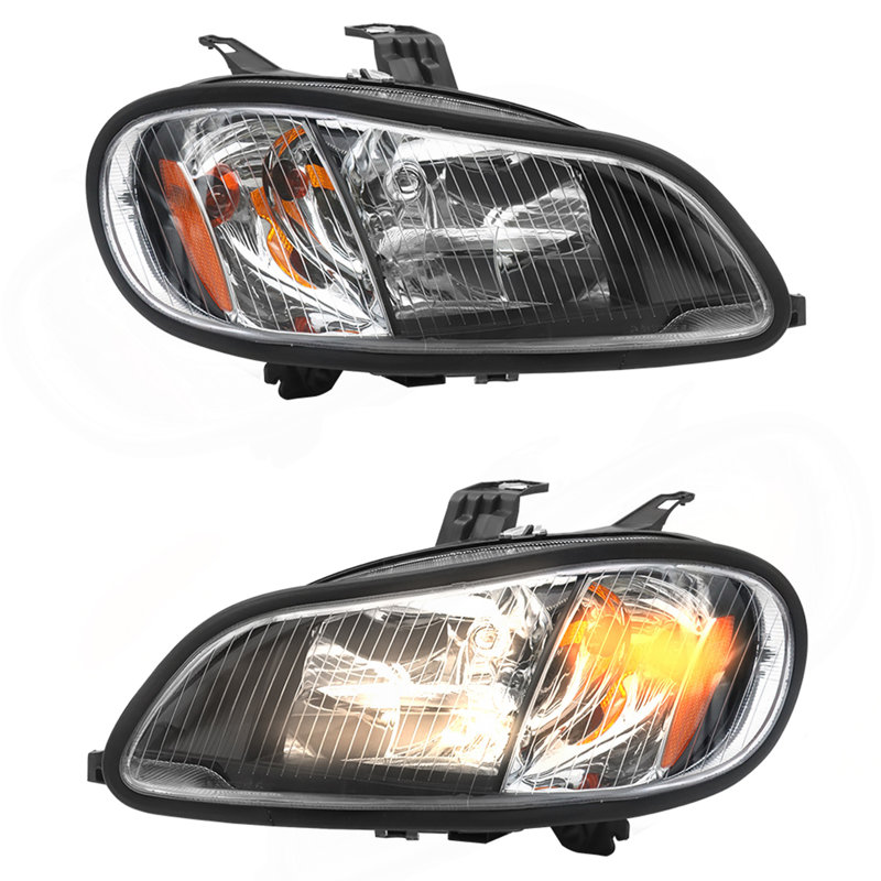 Assemblage de phare compatible avec la paire noire Freightliner M 2