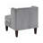 Elodie 27.5" Mid-Century Modern Armless Accent Chair-1583143897