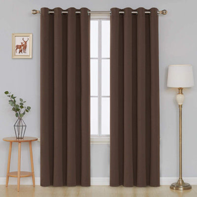 Borunda Room Darkening Curtain Single Panel
