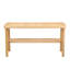 Banc de rangement en rotin Barnes