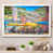 White Picture Framed
