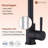 Stainless Steel Single Handle High-Arc Kitchen Faucet-71097885
