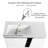 Joselynn 39.84'' Single Bathroom Vanity with Ceramic Top
