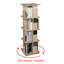 Prattsville 128.3cm H x 39.4cm W Wood Standard Bookcase-1074496549