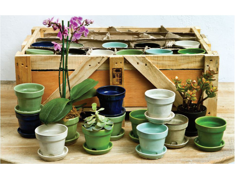Garden Terrace Ceramic Planter