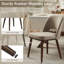 Chaise de salle à manger rembourrée Mason-783192100-783192103
