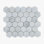 Calacatta 10" x 11" Marble Honeycomb Mosaic Wall & Floor Tile
