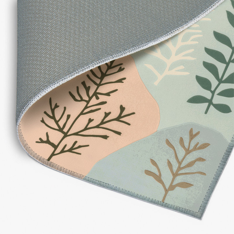 Tapis intérieur et extérieur Canopy Calm, Rectangle 1 pi 6 po x 2 pi 6 po