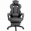 Fauteuil de direction double inclinable avec repose-pieds