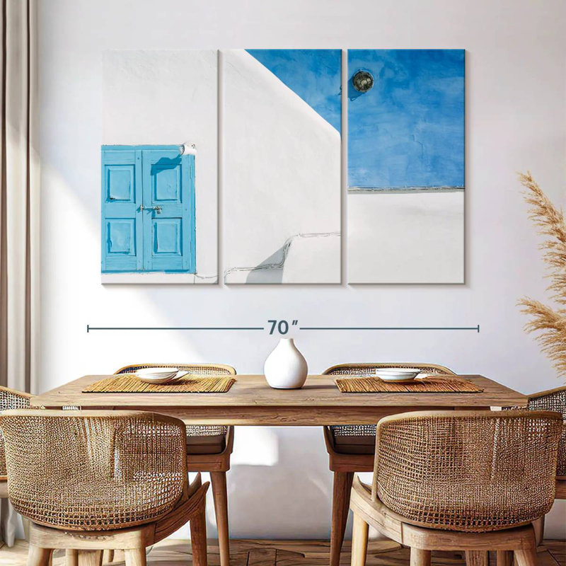 Aime Santorini Oia Architecture, 42" H x 65" W