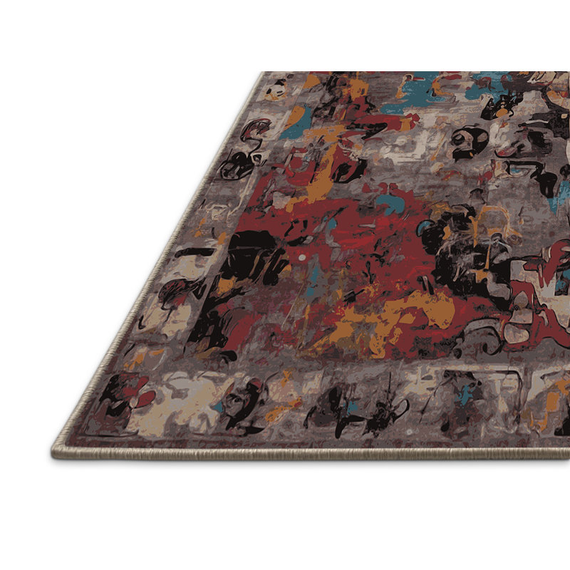 Tapis brun soyeux et moelleux, Tapis de couloir 2 pi x 4 pi