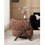 Fauteuil simple en tissu de style médiéval moderne et minimaliste