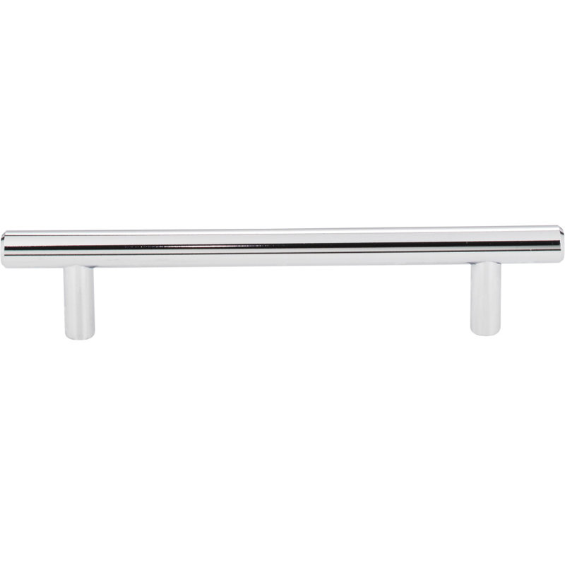 Poignée barre 5 1/16 po Naples, Chrome poli