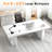 Hulste 70" Executive Desk, White-1539722836