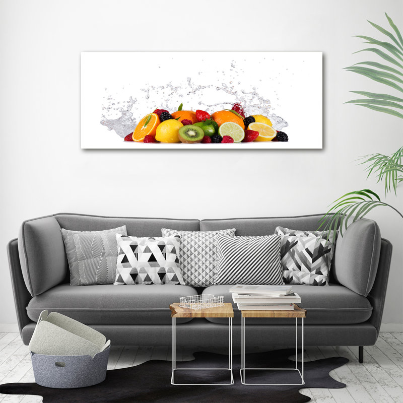 Fruit And Water - Wrapped Canvas Print