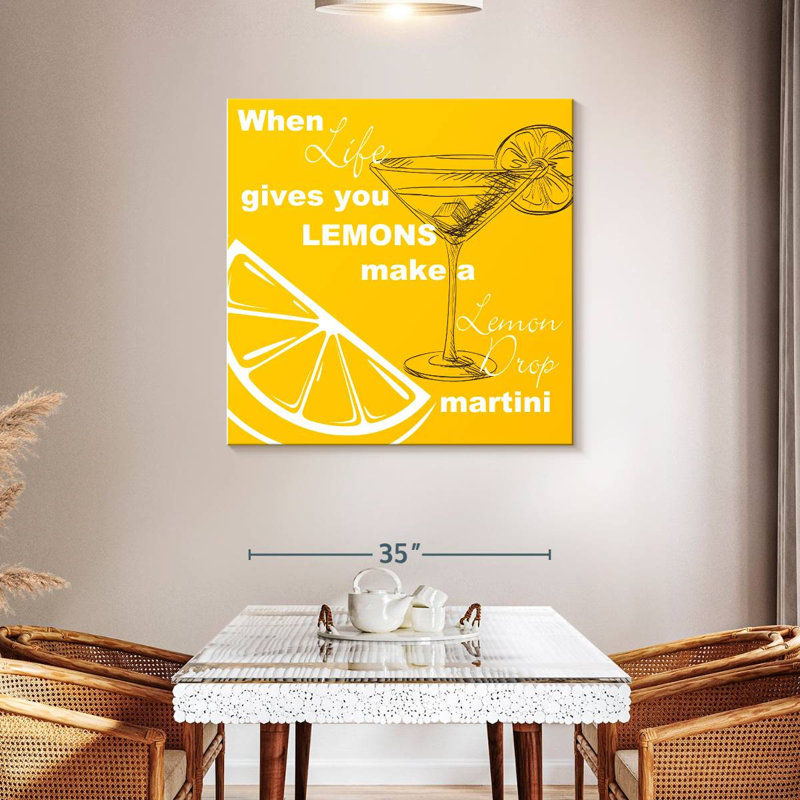 Tergel Lemon Drop, 39" H x 39" W