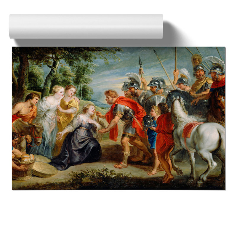 Abigail And David by Peter Paul Rubens - No Frame Print, 42cm H x 59cm W x 0.1cm D