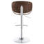 Tabouret de bar polyvalent et réglable avec revêtement de qualité supérieure et base stable