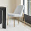 Chaise de salle à manger Angelick avec structure en métal-223873004-223873009