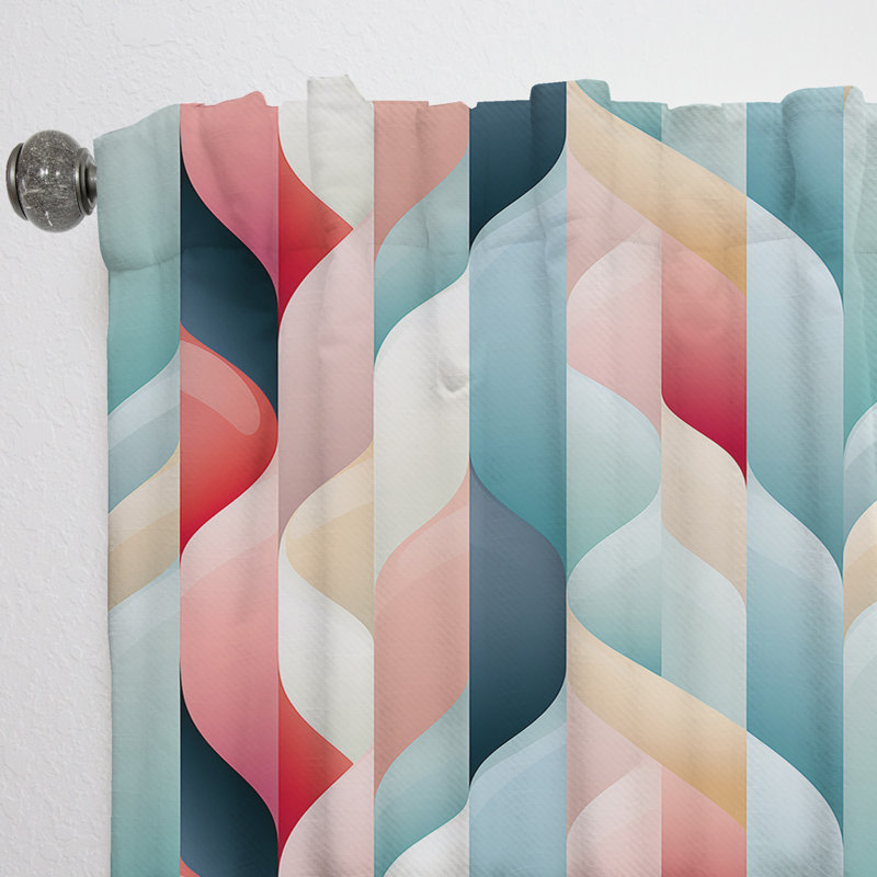 Rideau en velours moderne obscurcissant Subdued Elegance - 1 panneau, L 52 po x L 63 po