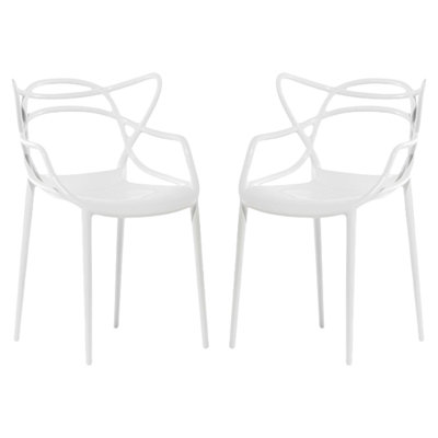 Chaise avec accoudoirs Masters