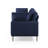 Jeses 84.3" W Square Arms Sofa with Metal Legs and Button Tufting -1633131932