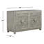Armoire d'appoint 2 portes avec motif décoratif Noran