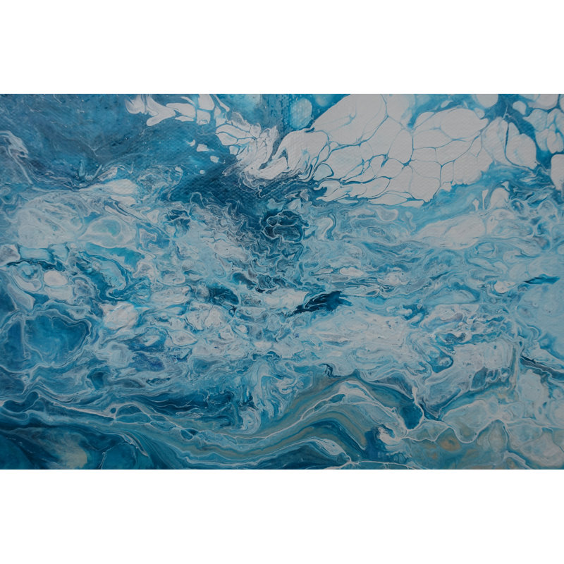 Crashing Surf Painting by Cynthia White