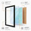 Graceful Shark Coastal 1 Piece Single Picture Frame Wall Art-136654972-136654977