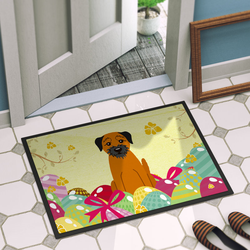 Non-Slip Easter Outdoor Doormat