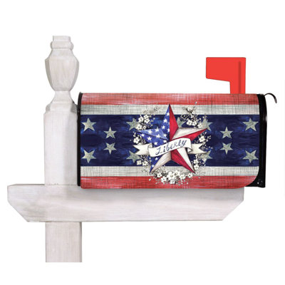 Housse pour boîte aux lettres liberty star