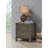Chic Gray Transitional Nightstand-1287776749