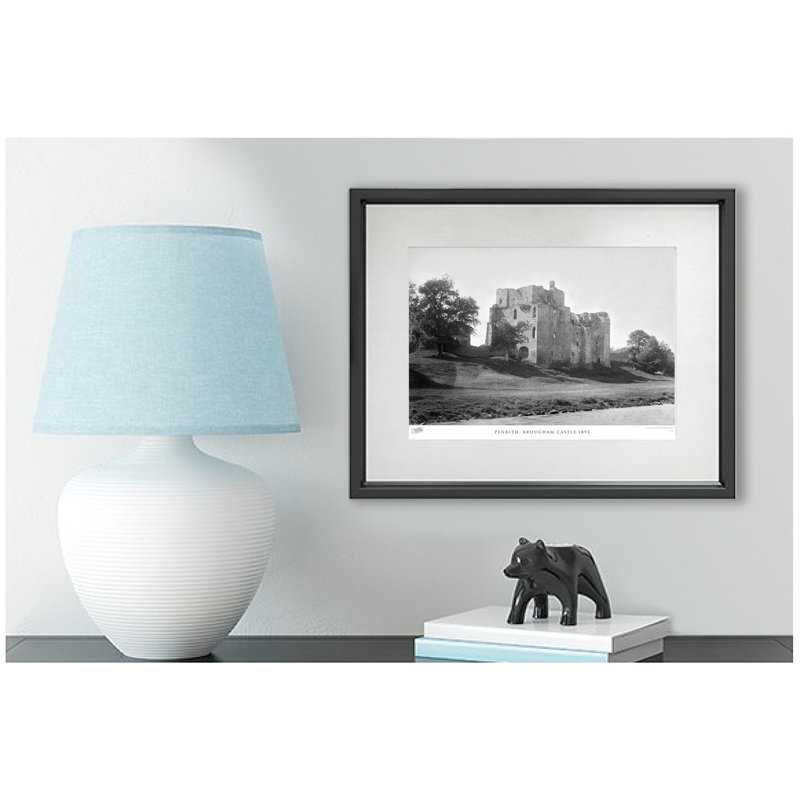 Penrith, Brougham Castle 1893 - Single Picture Frame Print, 45cm H x 60cm W x 2.3cm D