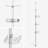 Simplehuman Tension Pole Stainless Steel and Anodized Aluminum Shower Caddy