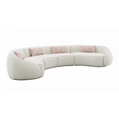 Canapé modulaire avec 3 coussins