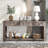 Hudis Console Table Sofa Table Sideboard with Storage Drawers and Bottom Shelf-861805962