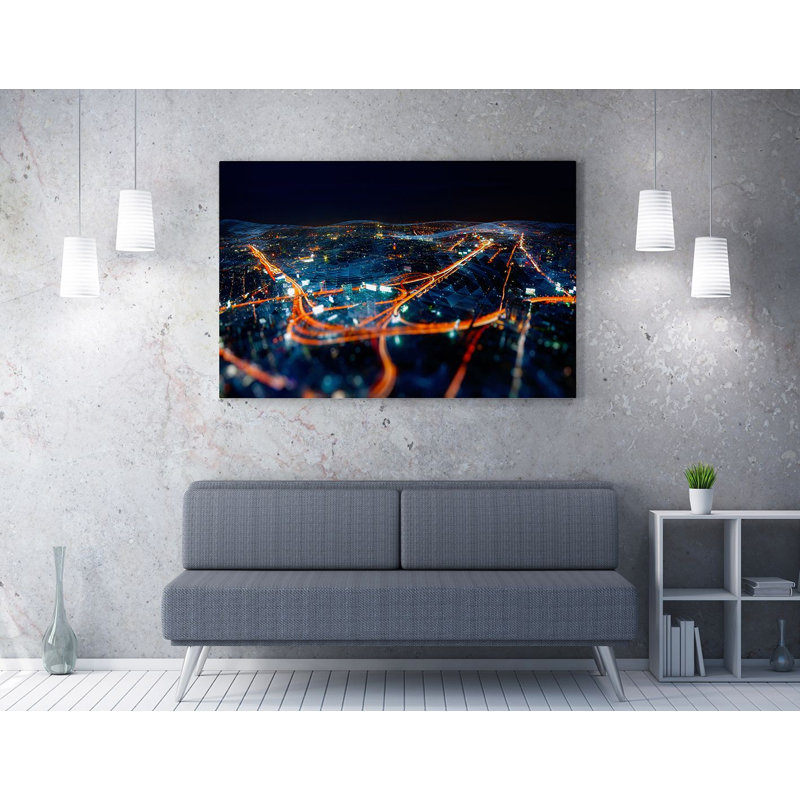 Stunning Decorative Canvas Painting, 27.6 x 39.4 inches | 50% Cotton / 50% Polyester, Digital Printing on Canvas | Sturdy 0.8 x 0.8 inches Wooden Frame, Perfect for Living Room or Office Décor, Eye-Catching Wall Art