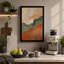 Layered Earth Forms Abstract - Wrapped Canvas-1901018339-1901018340