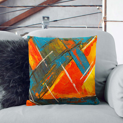 Abstract Square Cushion