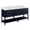 72" Robertson Double Bathroom Vanity Set with Rectangular Undermount Sinks