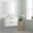 Wall Mounted Bathroom Vanity with Ceramic Sink