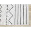 Tapis gris crème Ishant lavable à la machine Ishant-1254357540