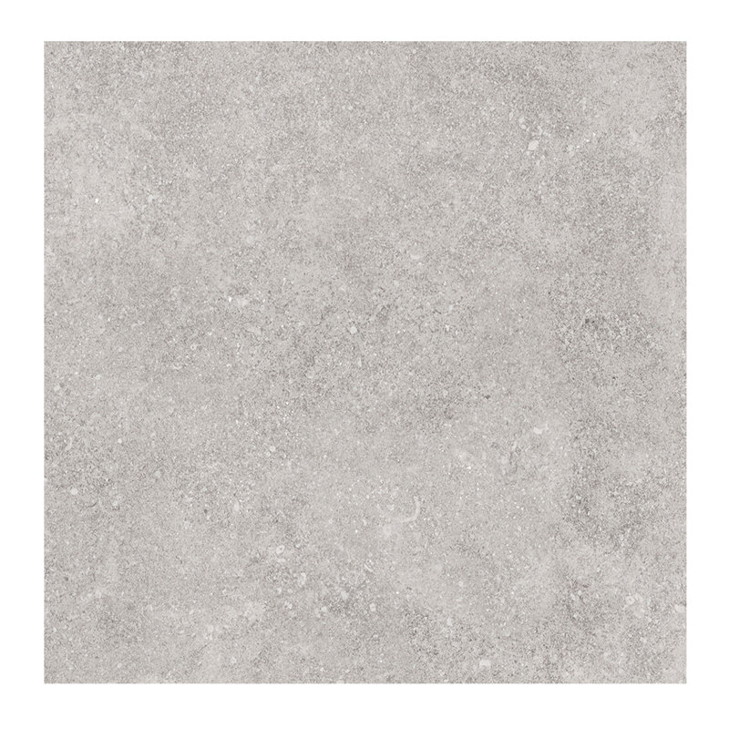 Ambience 24" x 24" Porcelain Stone Look Wall & Floor Tile, Silver