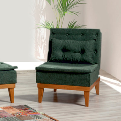 Fauteuil demi-tonneau l 23,62 po Cabrera