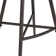 Etna Swivel Upholstered Counter Stool with Metal Frame