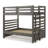 Huseman Kids Twin Over Twin Bunk Bed-2094913779