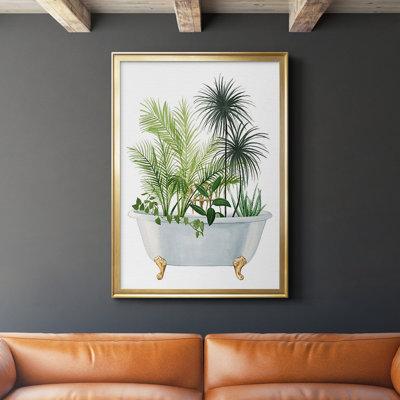 «Plant Bath II», reproduction encadrée de qualité supérieure - Prêt à être accroché_2864940